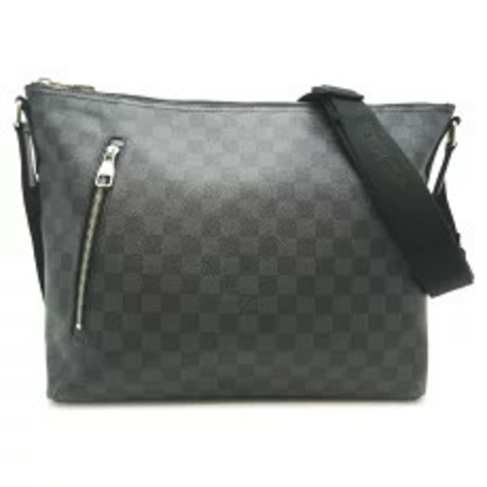 Louis Vuitton Damier Bag Shoulder Black Mick Graphite